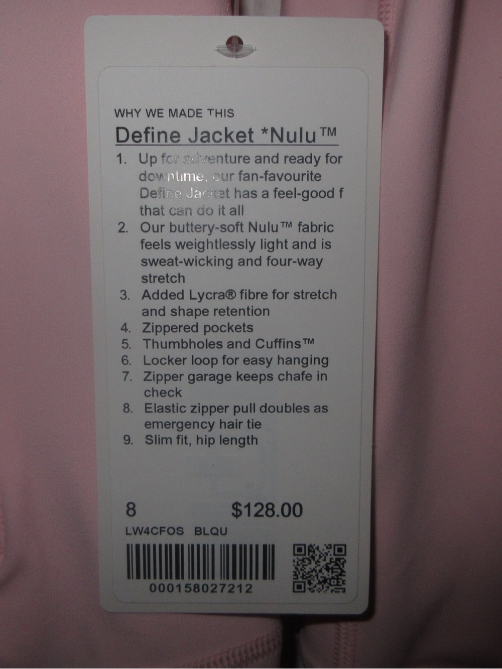 Lululemon define jacket - Picture 4 of 5
